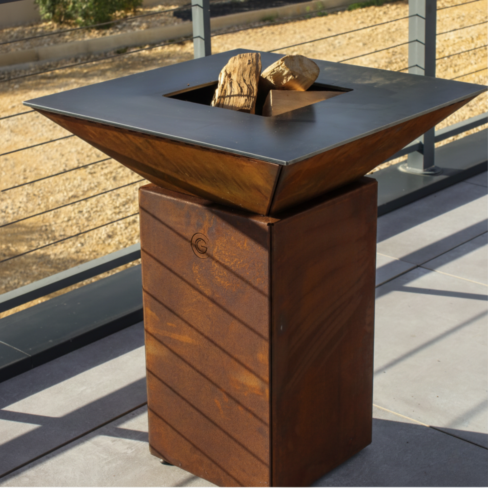 Brasero Cévenol Corten