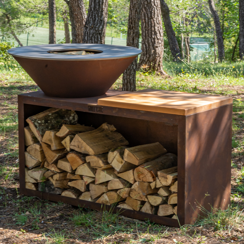Brasero Traditionnel SC Corten